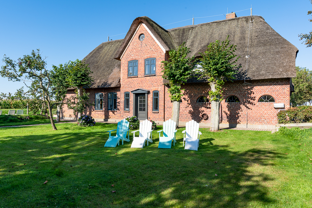 Exklusives Reetdachanwesen in Borgsum